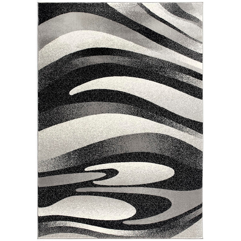 Sun Shine Rug 5 × 8 Vegas 7897 Grey Area Rug Sun Shine Rug