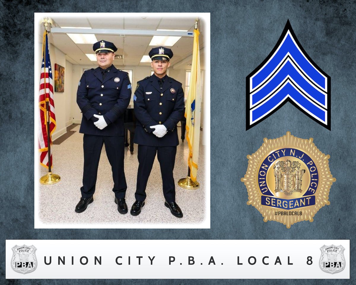 Union City Police Promote Two To Their First Supervisory Rank Hudson TV