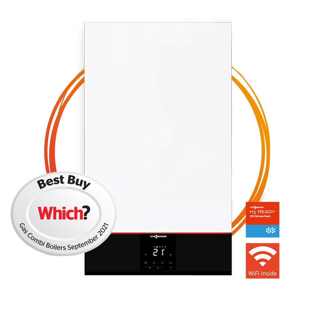 Viessmann Vitodens 111W 32kw Storage Combi Hug Boilers