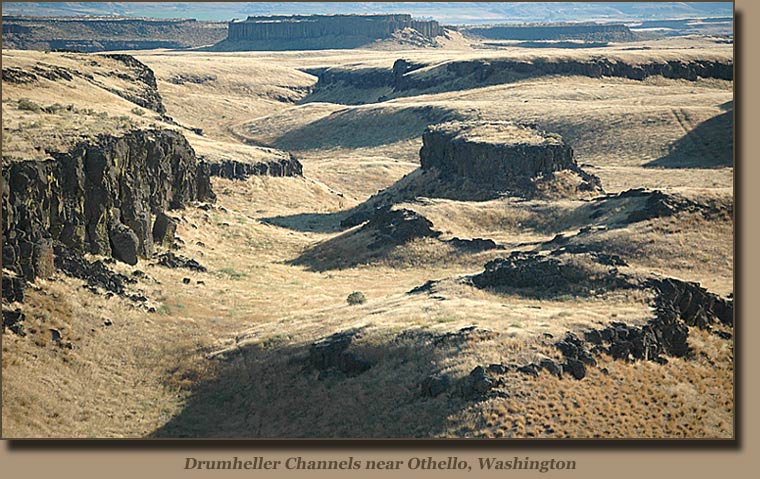 Channeled Scabland Eastern Washington Ice Age Floods Lake Missoula