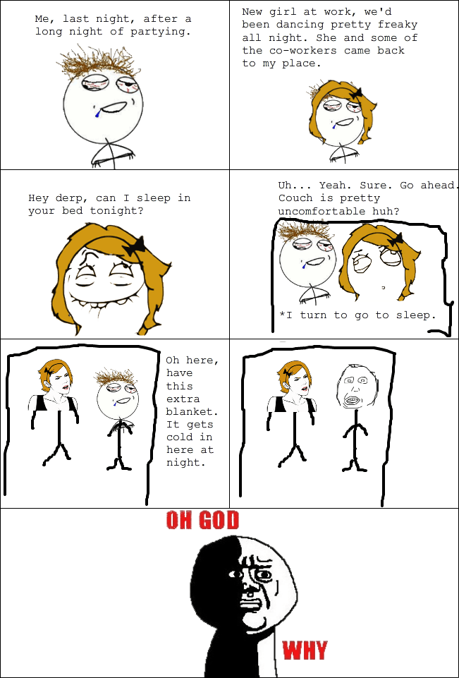 Picking up signals is not my strong suit.