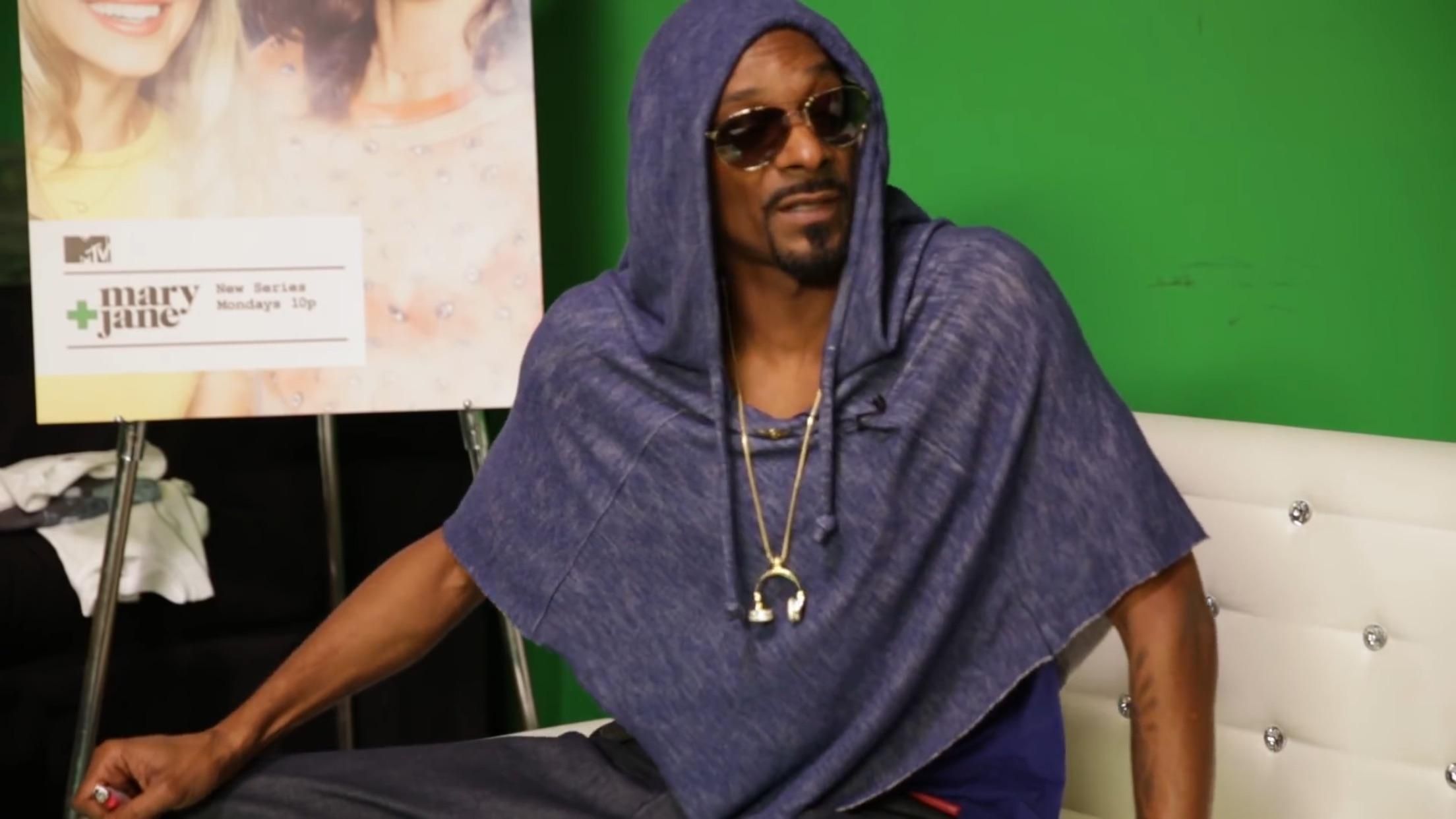 I feel like I'm a confident dude, but one day I hope to be "Snoop Dogg