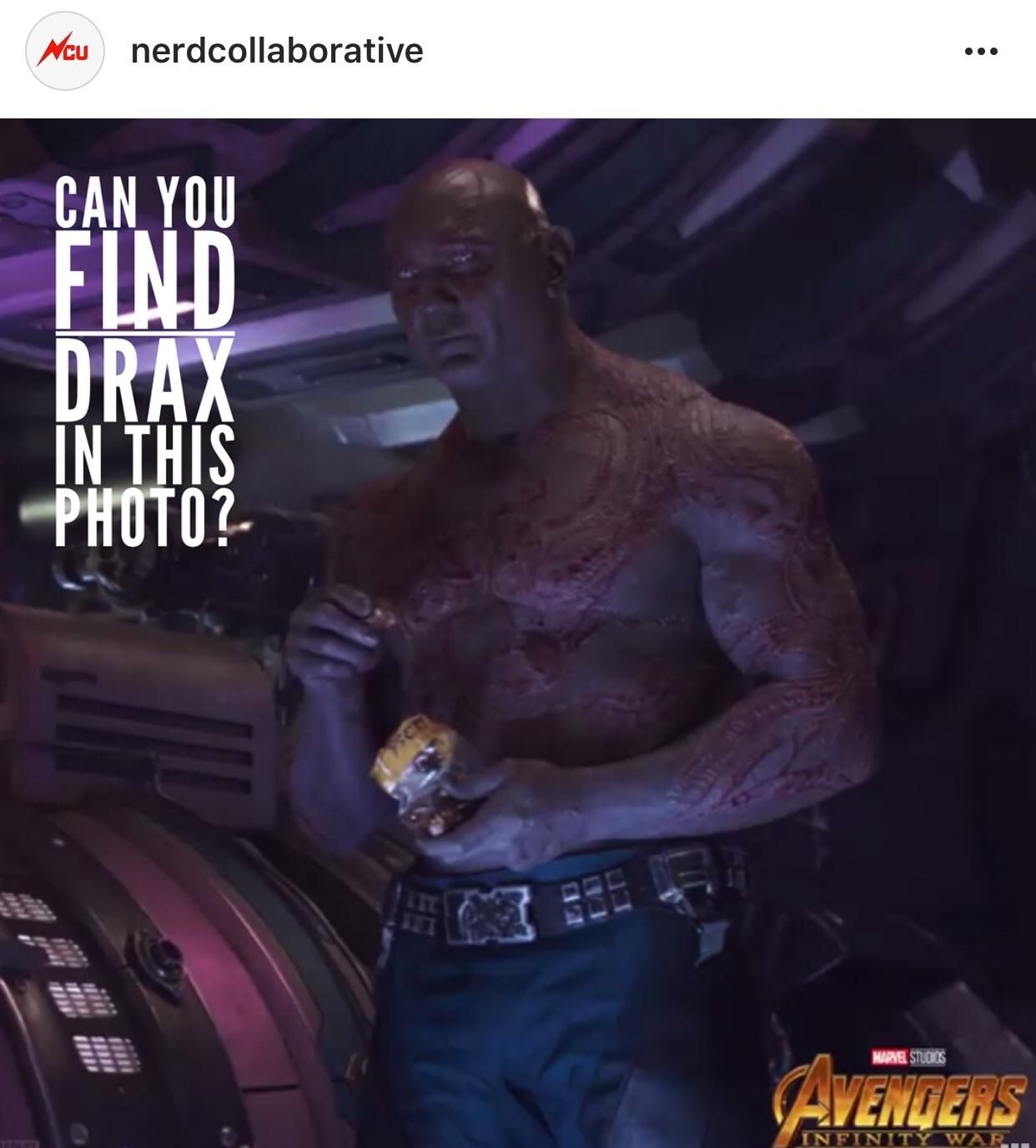 I still don’t see him...