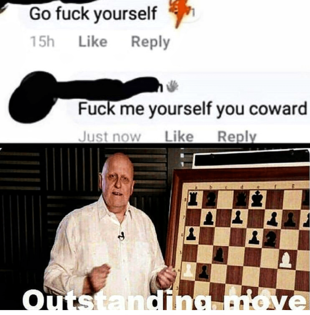 Outstanding move indeed!