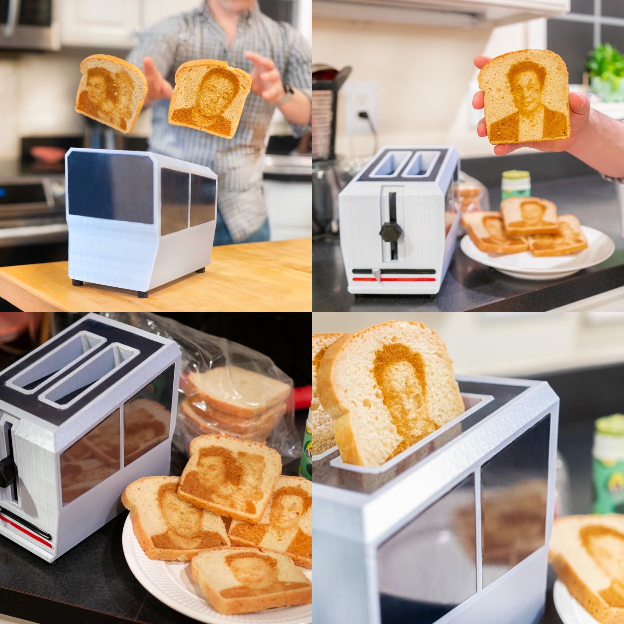 I like to develop fake product ideas, so I created the CyberToaster