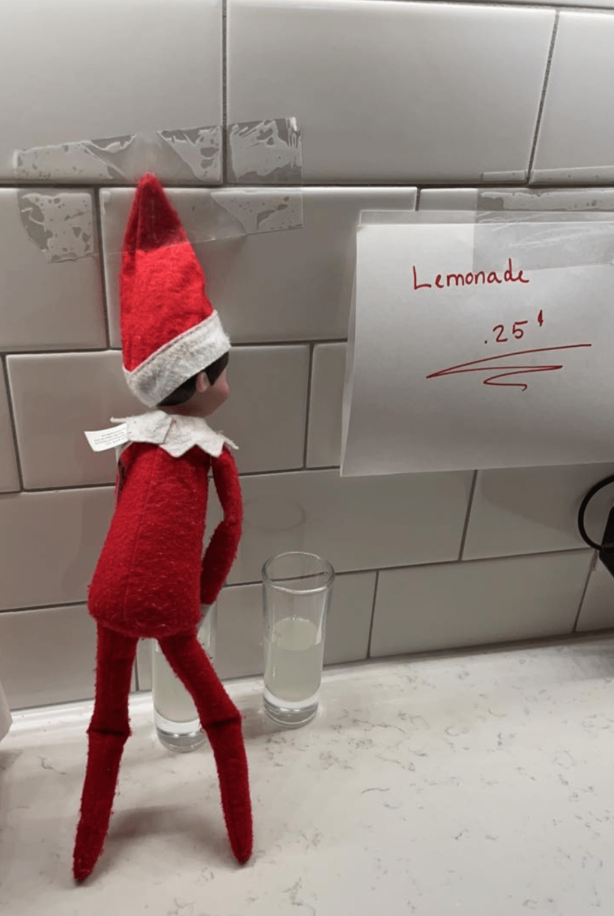 Put Me On A Shelf My wife put me in charge of moving elf on the shelf around