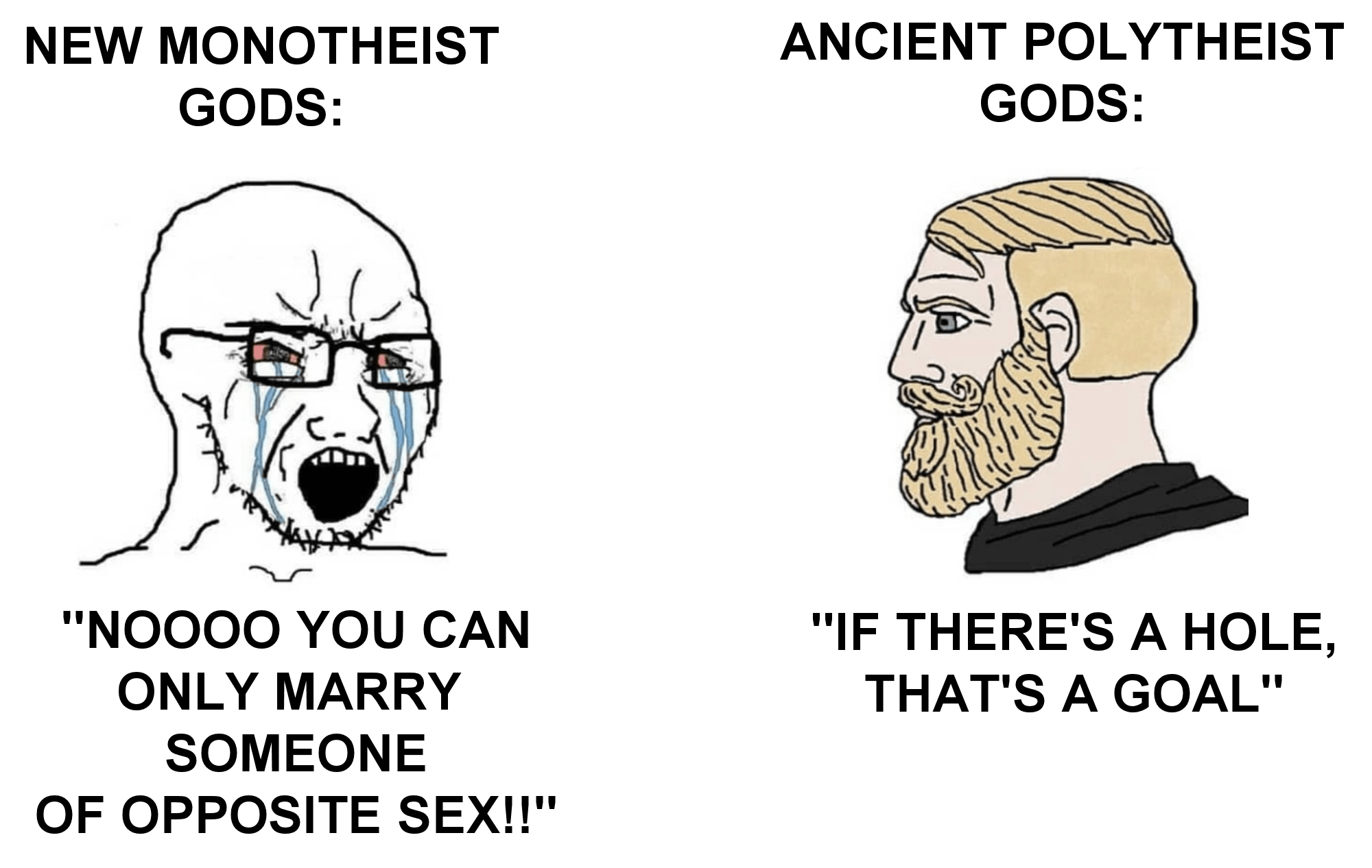 Zeus looking at everything like