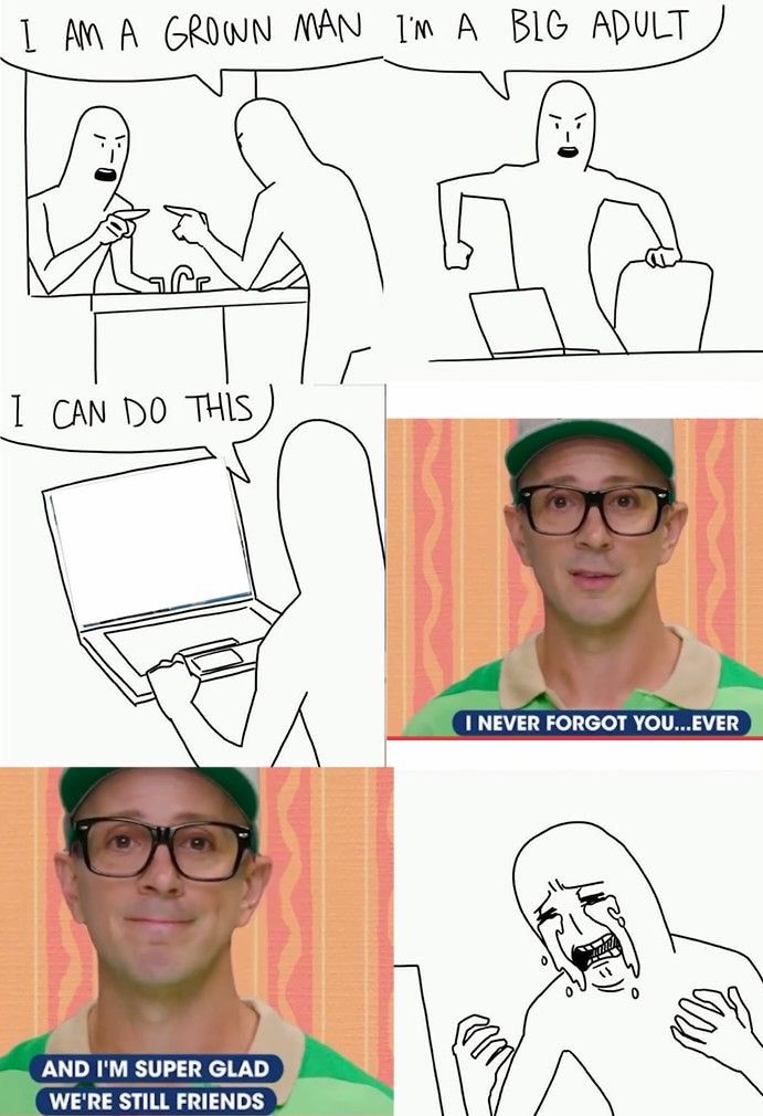 I've got something in my eye..