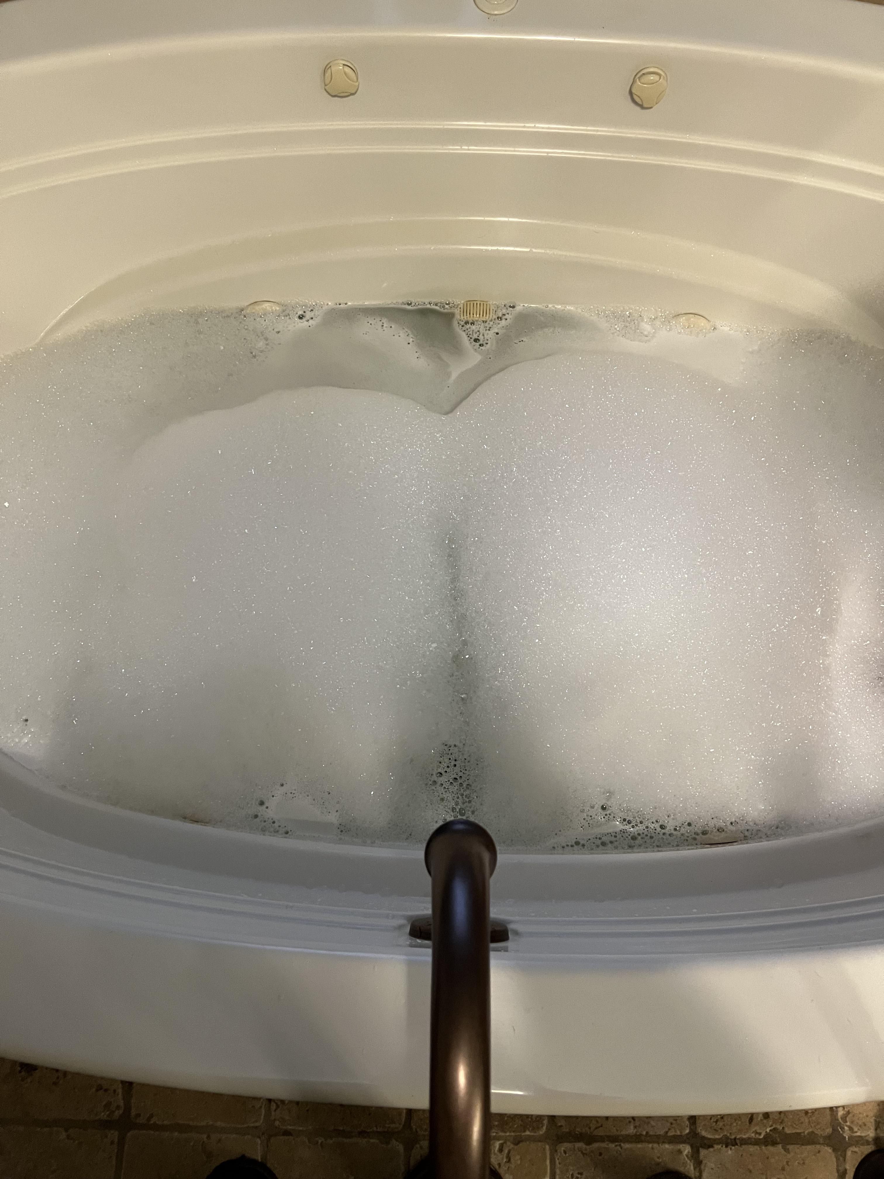 Was wondering why my kid was laughing hysterically while filling the bath.