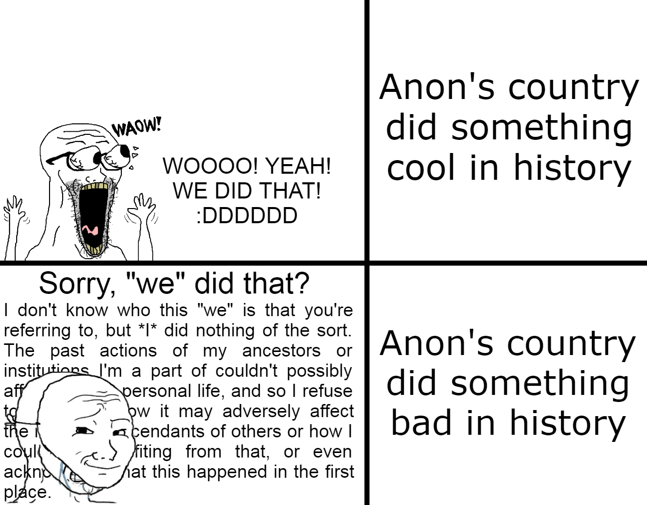 What do you mean you can't have it both ways?