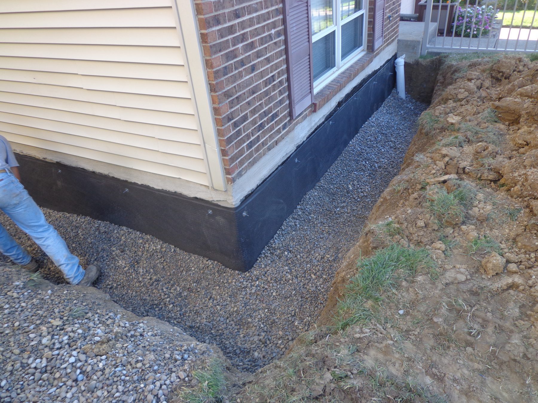 Foundation Waterproofing, Cincinnati OH Hughes Construction