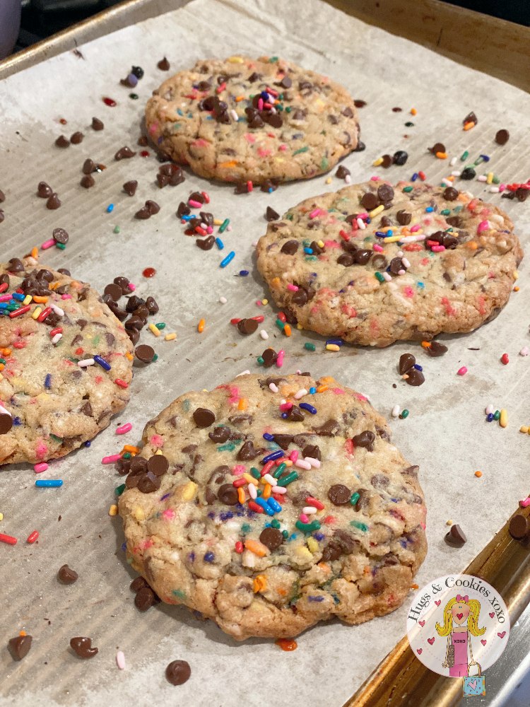 Chocolate Chip Sprinkle Cookies