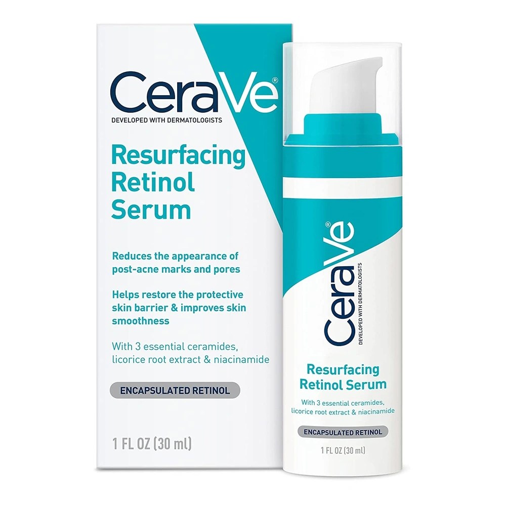 Resurfacing Retinol Serum 30ml van CeraVe Huidharmonie.nl