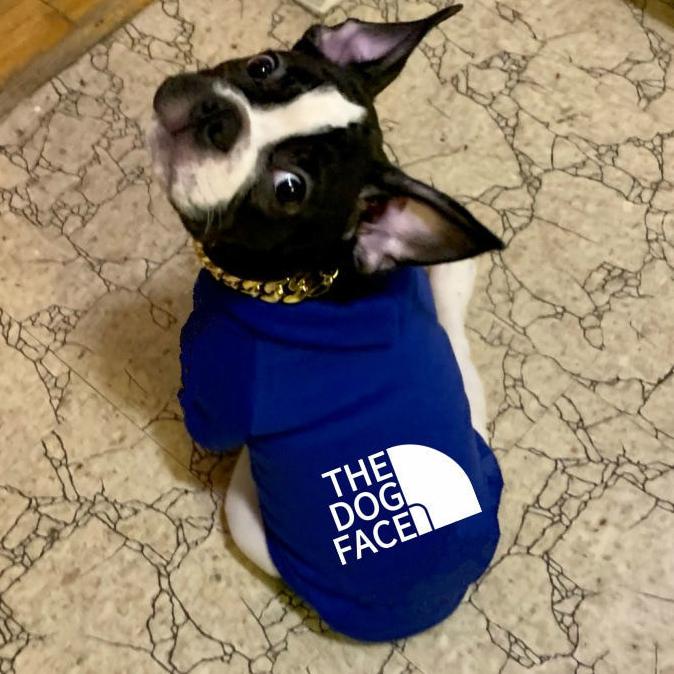 The Dog Face Hoodie voor Hond