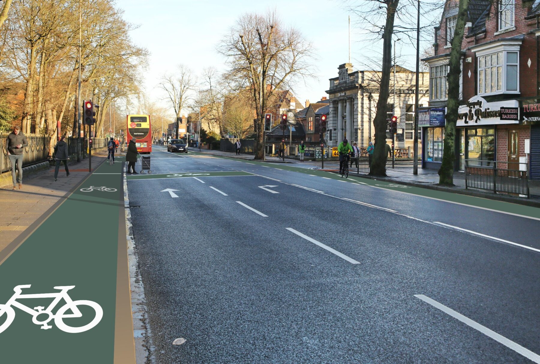 New crossing will improve safety for pedestrians using busy Holderness