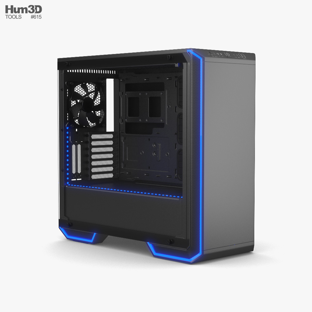 PC Case 3D model Electronics on Hum3D