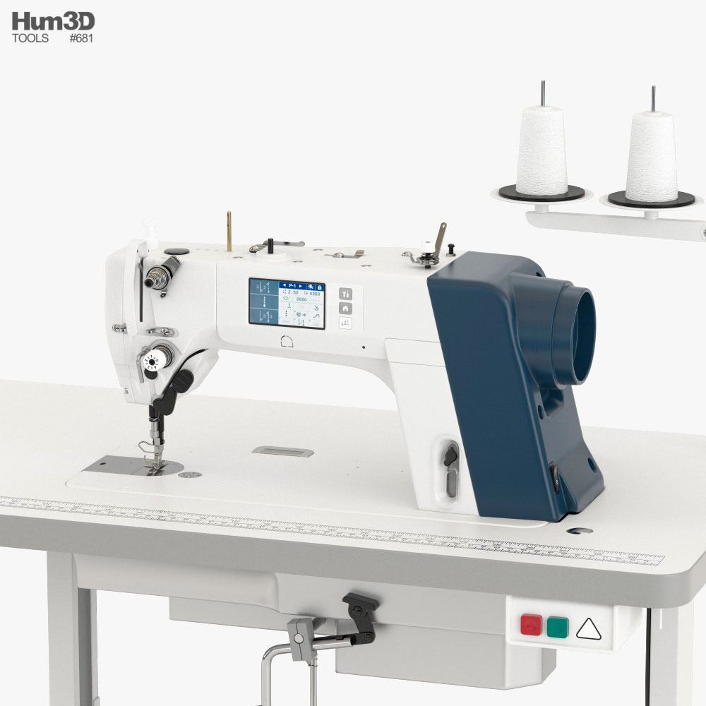 Sewing Machine 3D model Life and Leisure on Hum3D