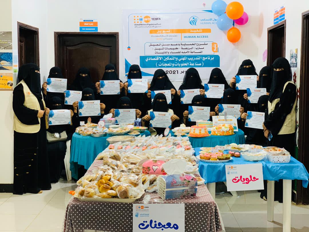 Conclusion of vocational training program in confectionery and pastry