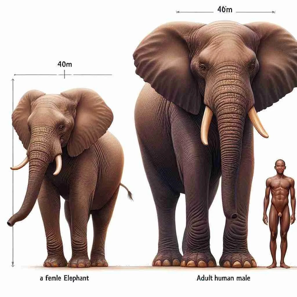 African Elephant vs Human Key Differences Unleash your human comparison