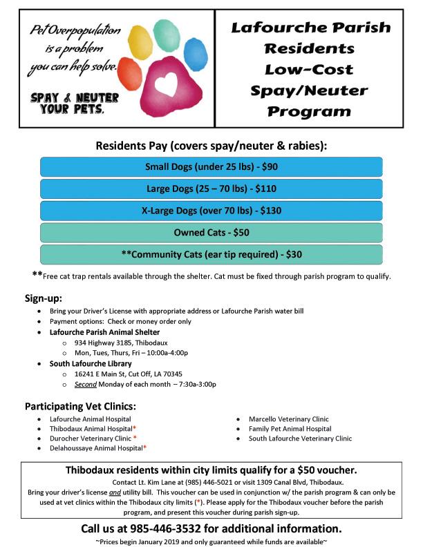 Lafourche Parish Animal Shelter Thibodaux La All Things