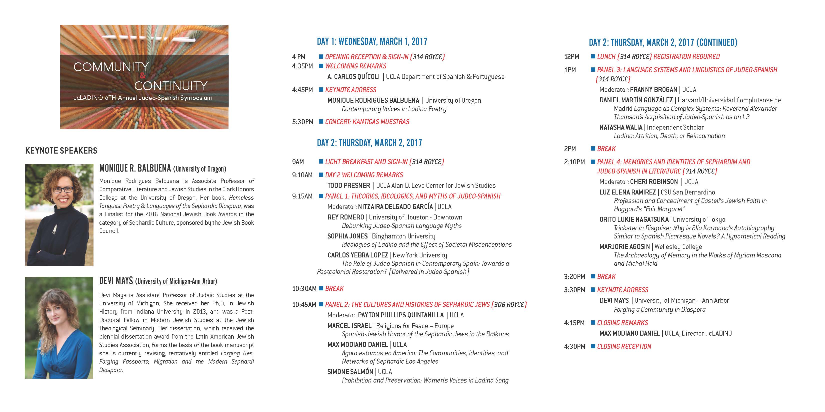 ucla calendar 2017 2017 ucLadino Conference Day 1 Humanities Division UCLA