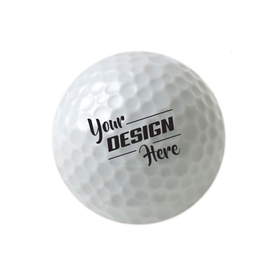 Golf Balls, Sleeve of 3 Personalized Golf Balls, Custom Design, design
