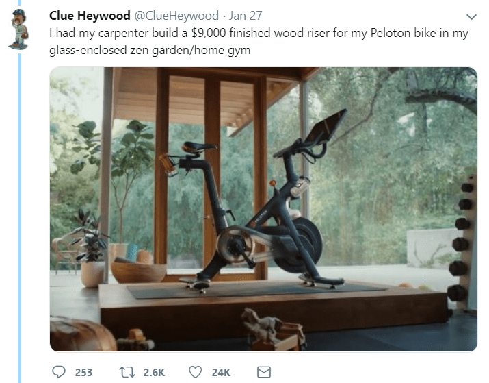 Viral Twitter Thread Shows Just How Ridiculous Stationary Bike Ads Are