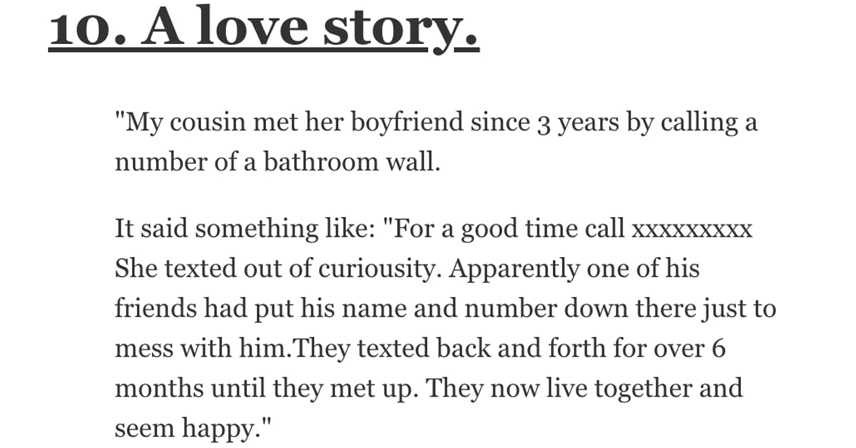 People Share What Happened When They Actually Called Phone Numbers