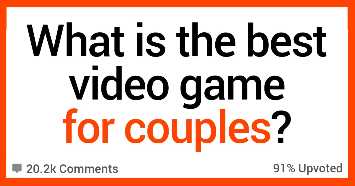 Here Are the Top 10 Games for Couples, According to Reddit