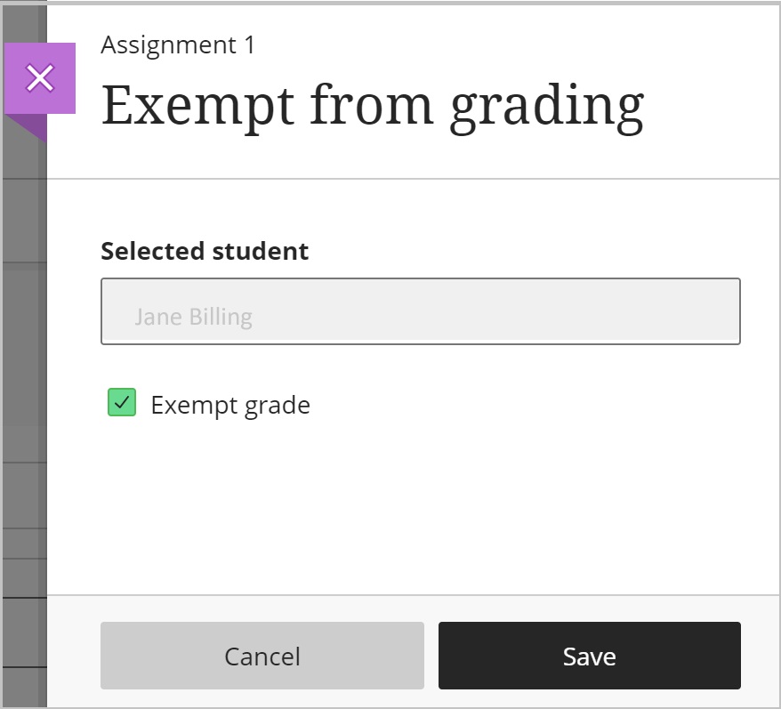 Granting Exceptions for Tests and Assignments in Ultra Faculty Blackboard