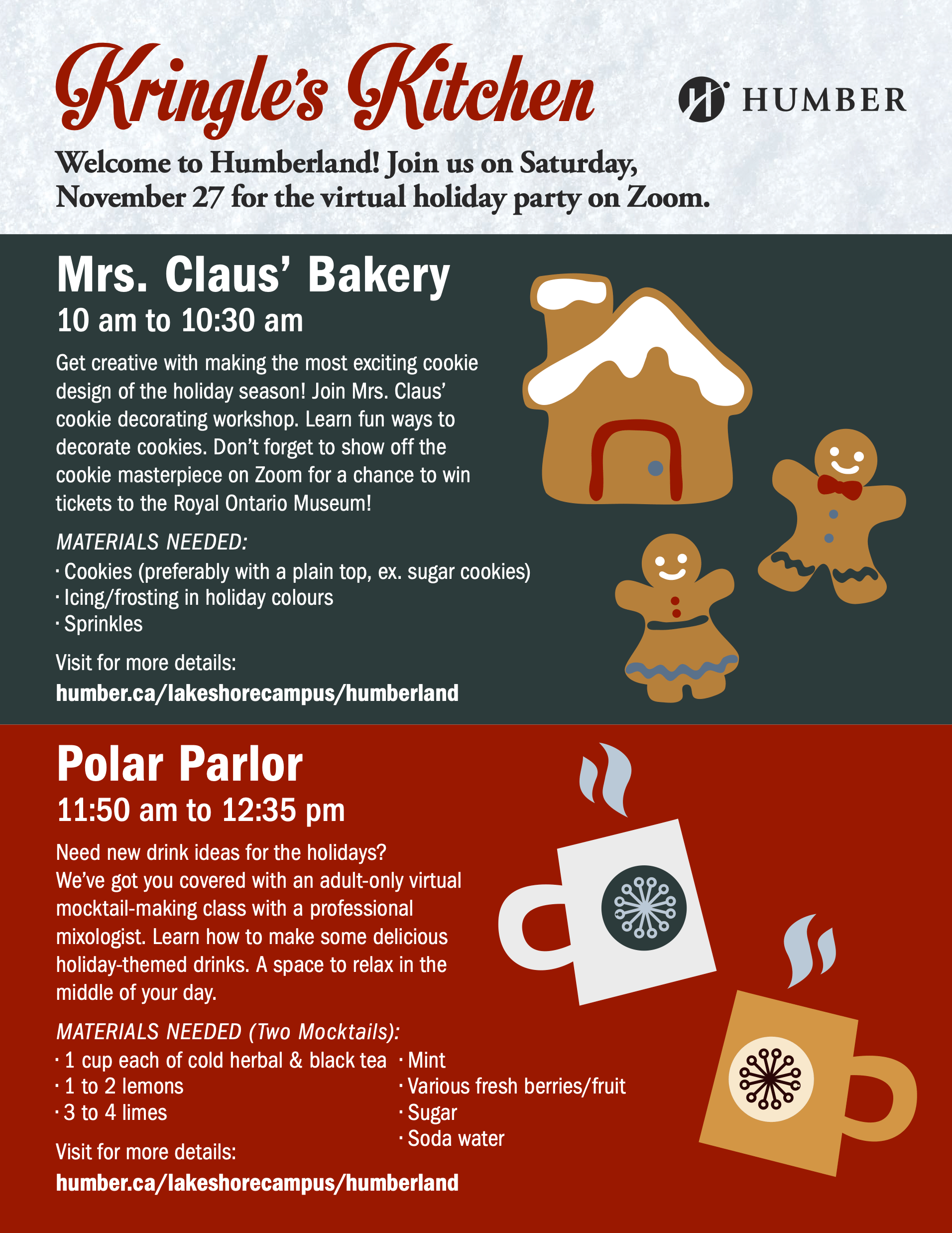 Introducing Kringle’s Kitchen at Humberland Humber Communiqué