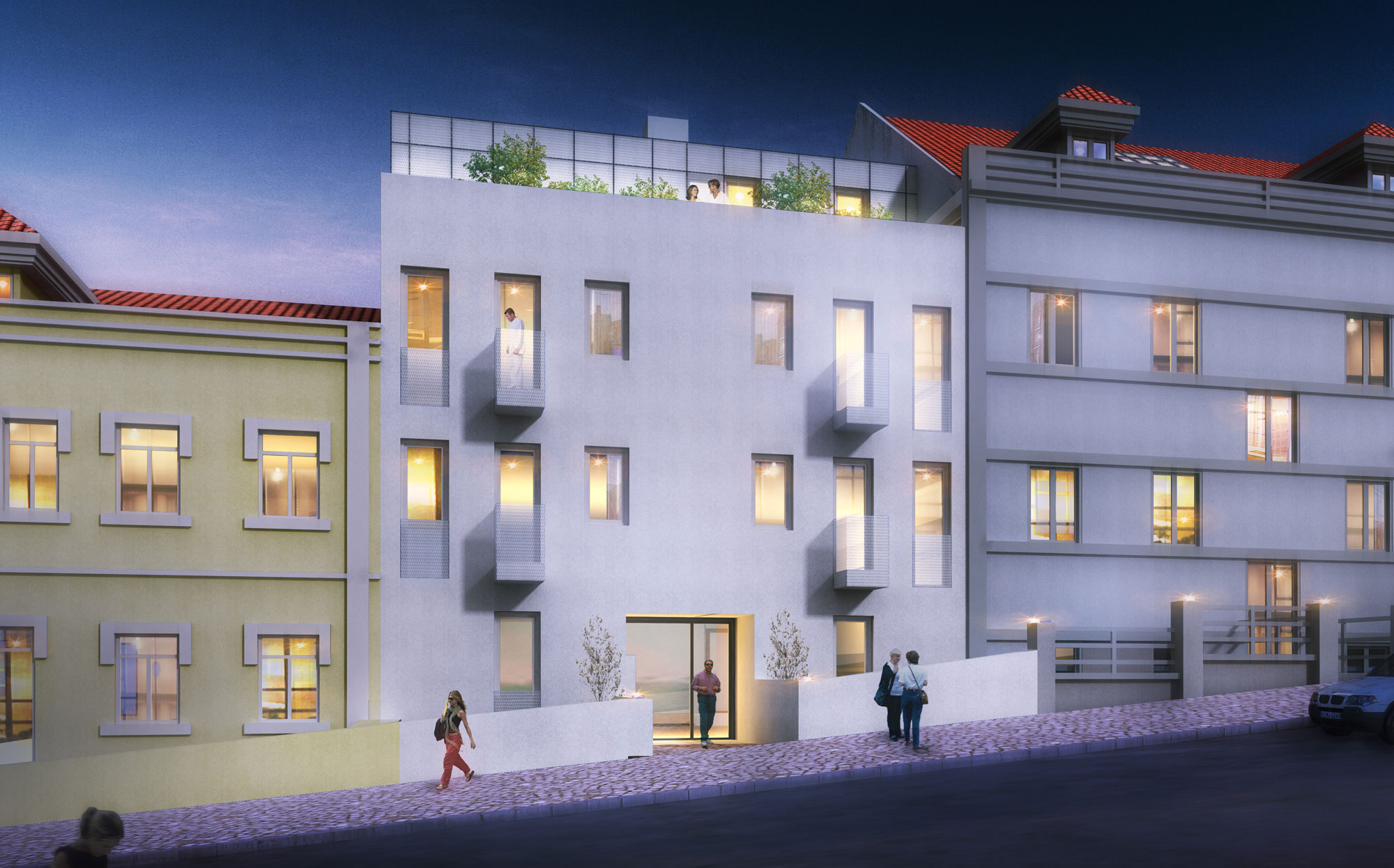 Housing Building in Lisbon HUMBERTO CONDE ARQUITECTOS