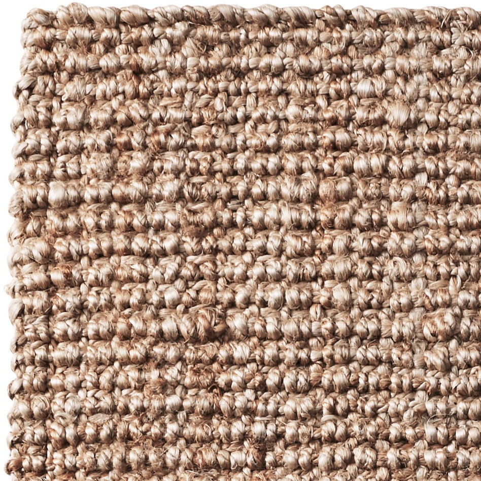 Handspun Jute Rug with Latex Backing 240cm x 300cm Natural Humble Home