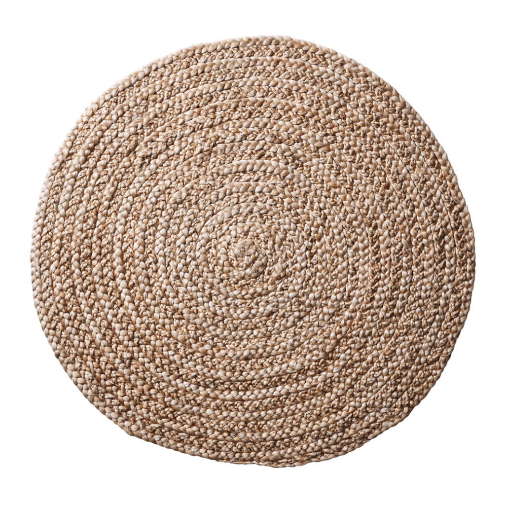 Handspun Round Jute Rug 150cm Humble Home