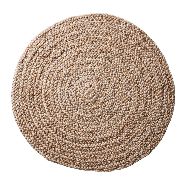 Handspun Round Jute Rug 150cm Humble Home
