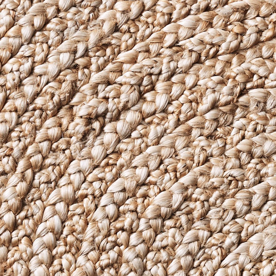 Handspun Round Jute Rug 150cm Humble Home