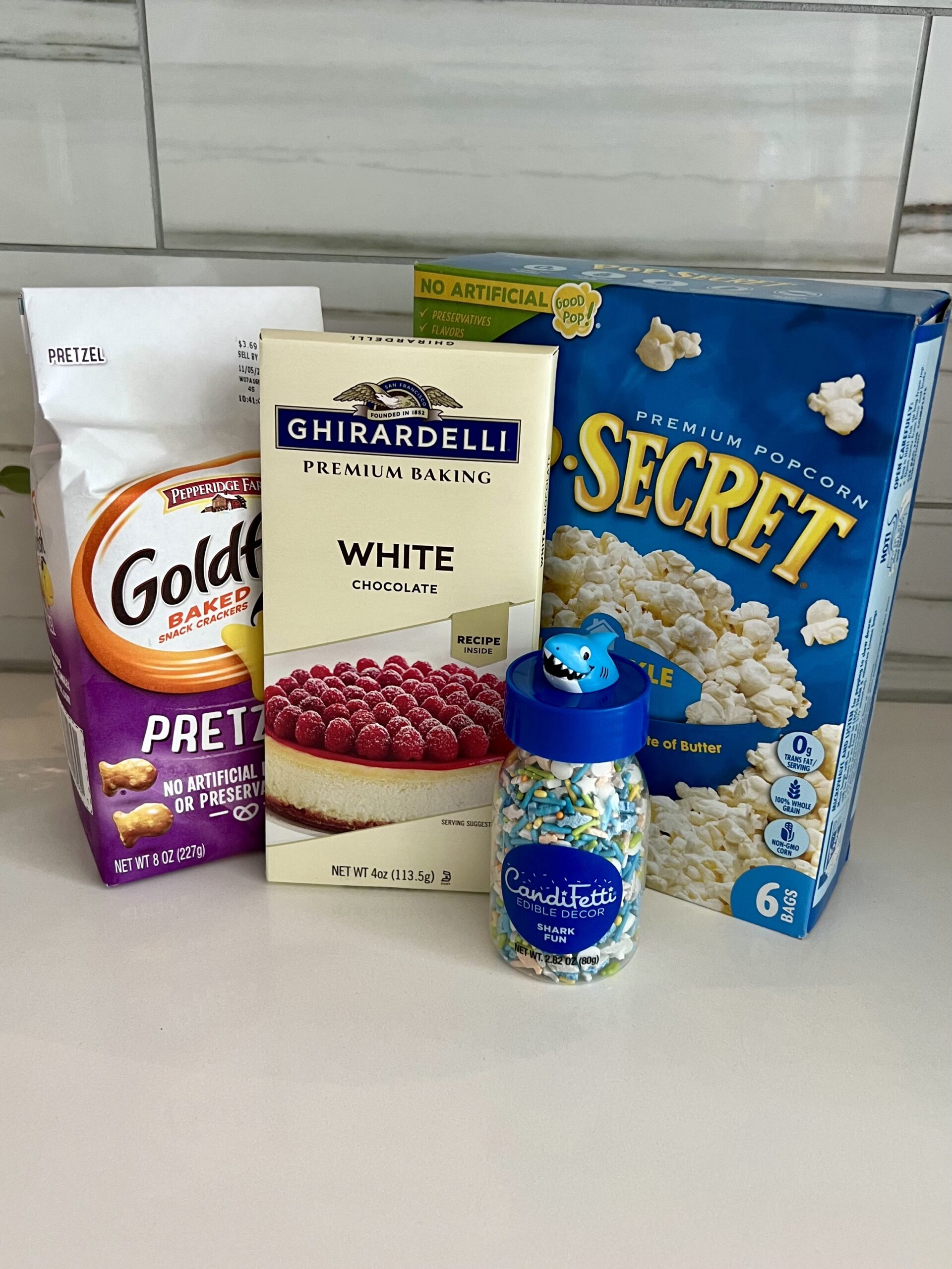 Dive Into Shark Week with Delicious Shark Bait Popcorn Snack Mix