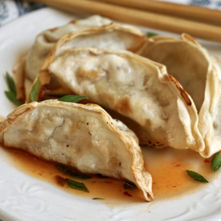 How to Make Frozen Potstickers in The Air Fryer With Trader Joes Gyoza A Game Changer! Humble