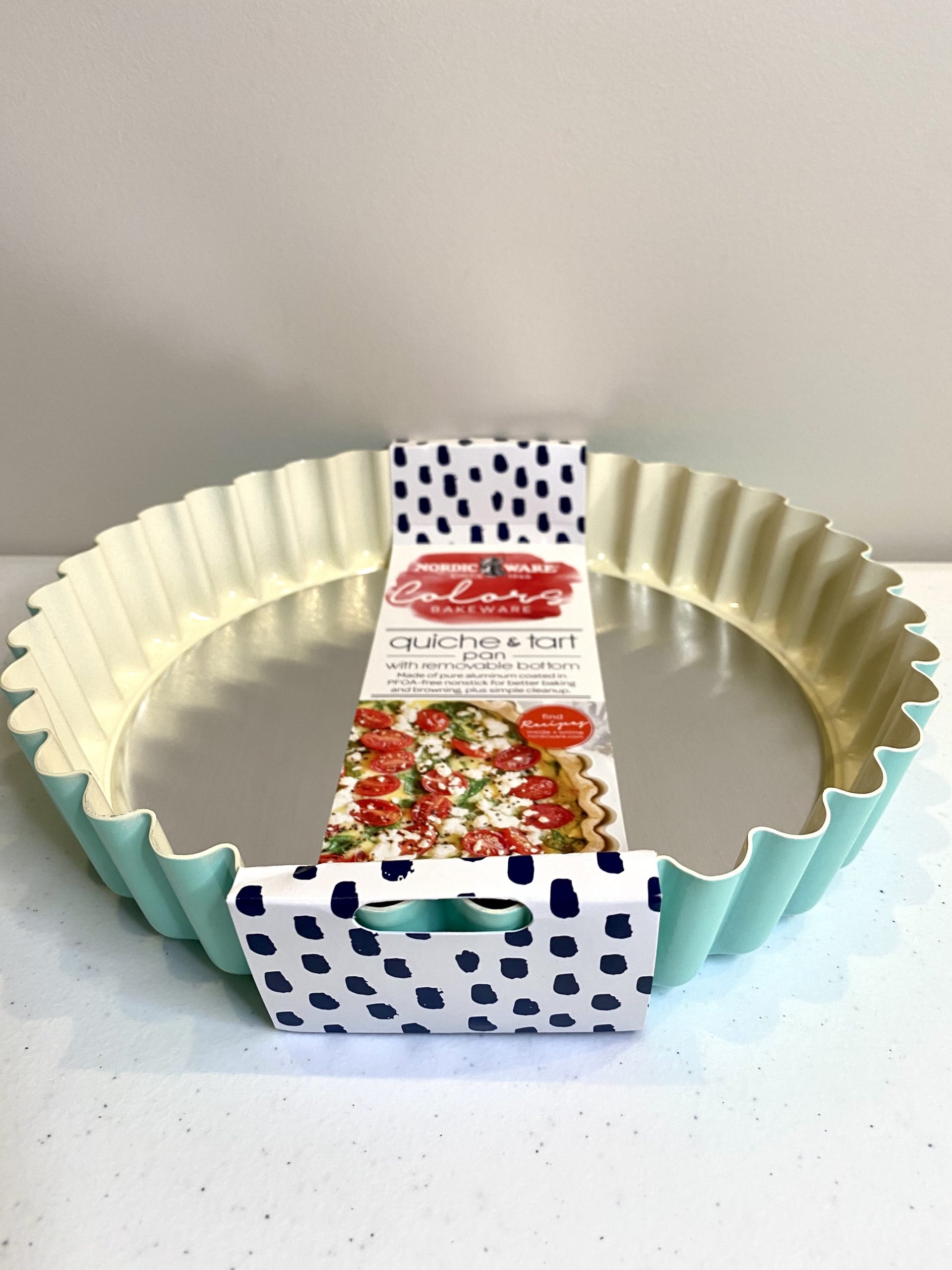 Tart/Quiche Pan in Mint Humble Pie Home and Kitchen by Capri S Cafaro