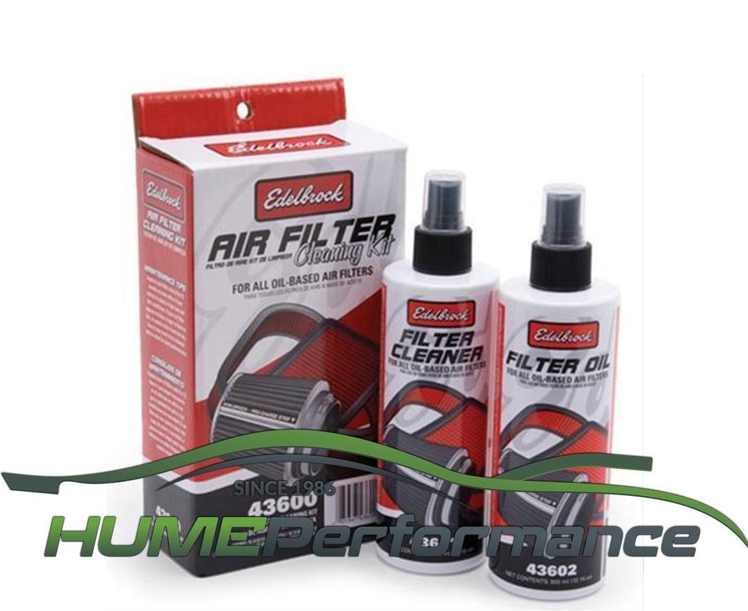 Edelbrock Cotton Air Filter Cleaning Service Kit Hume Performance