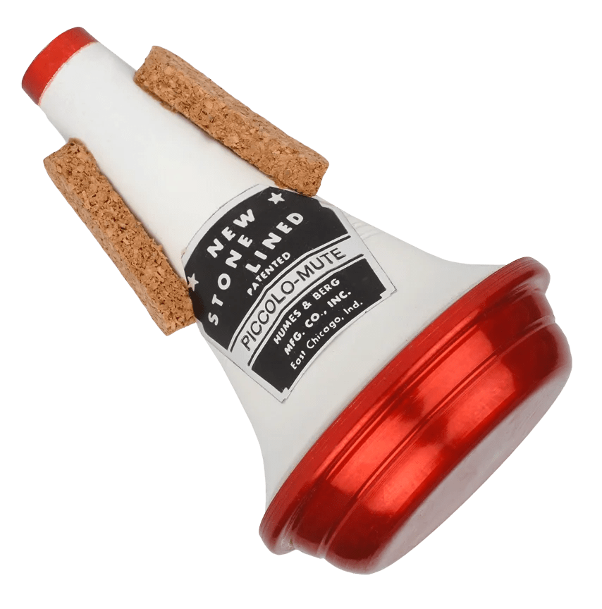 Stonelined Symphonic Piccolo Bb Straight Aluminum Trumpet Mute Humes