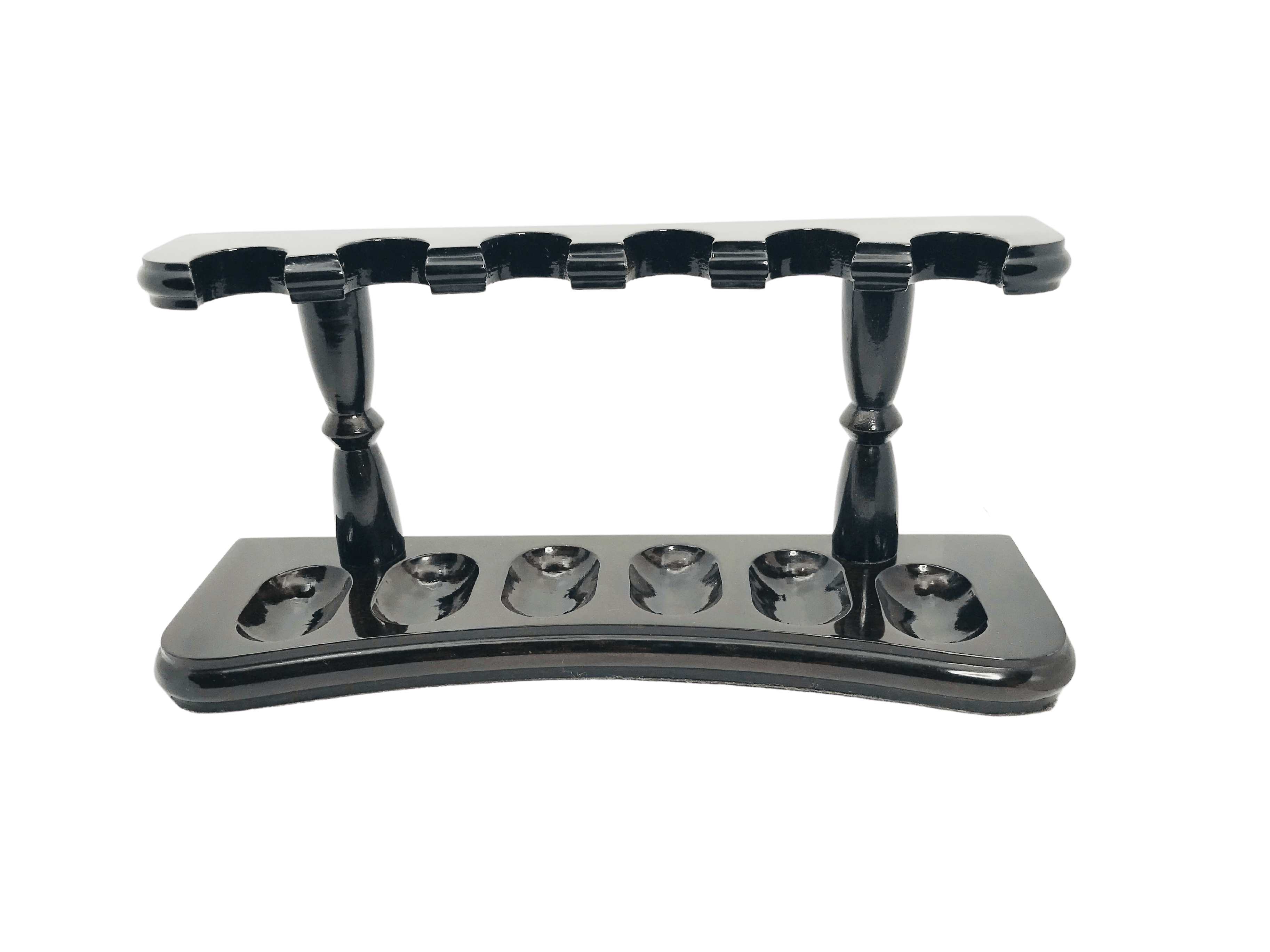 Pipe Stand Woodmere 6 Pipe Rack Walnut Humidour On The Hill