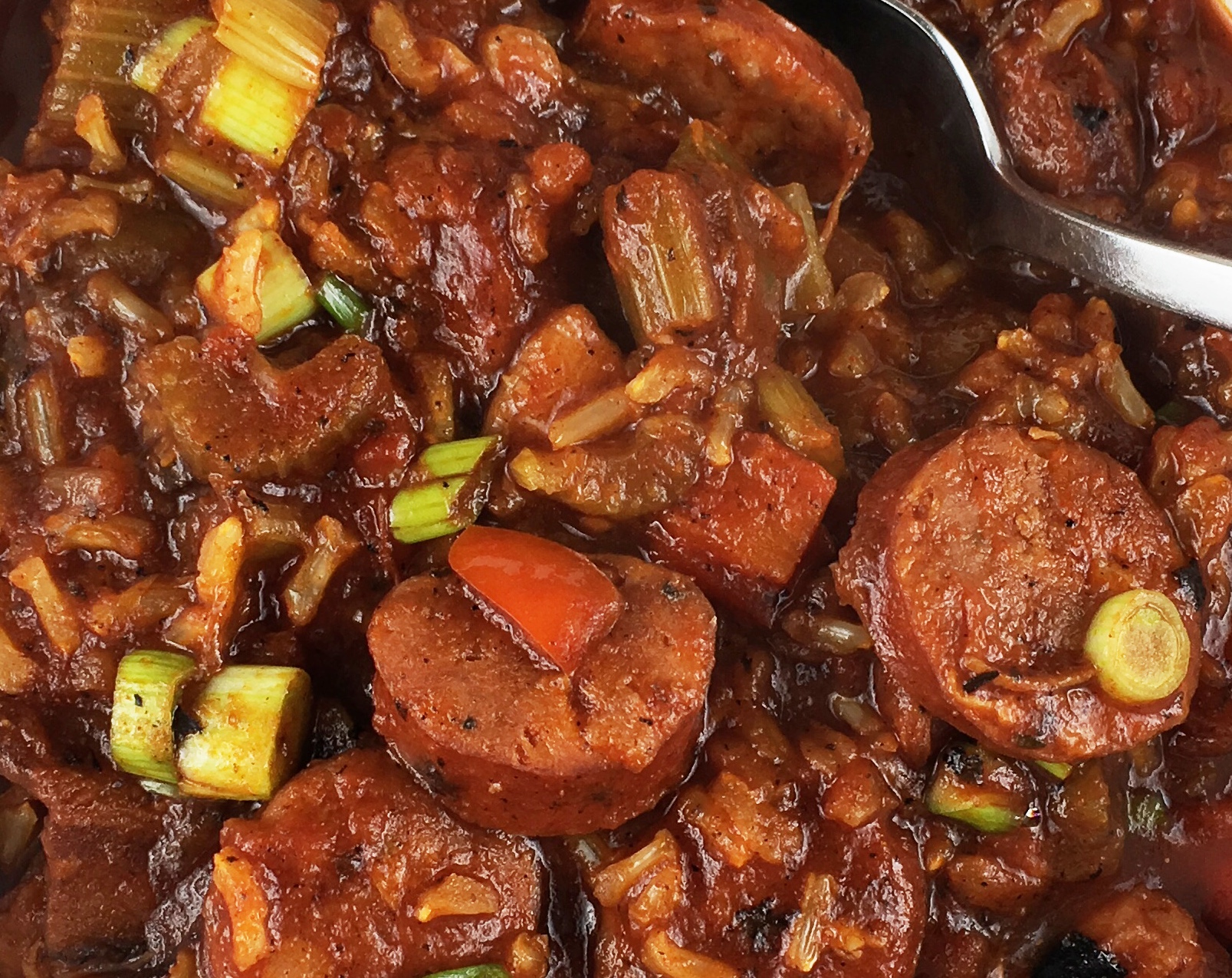 Jambalaya with Andouille Sausage and Chicken Hummingbird Thyme