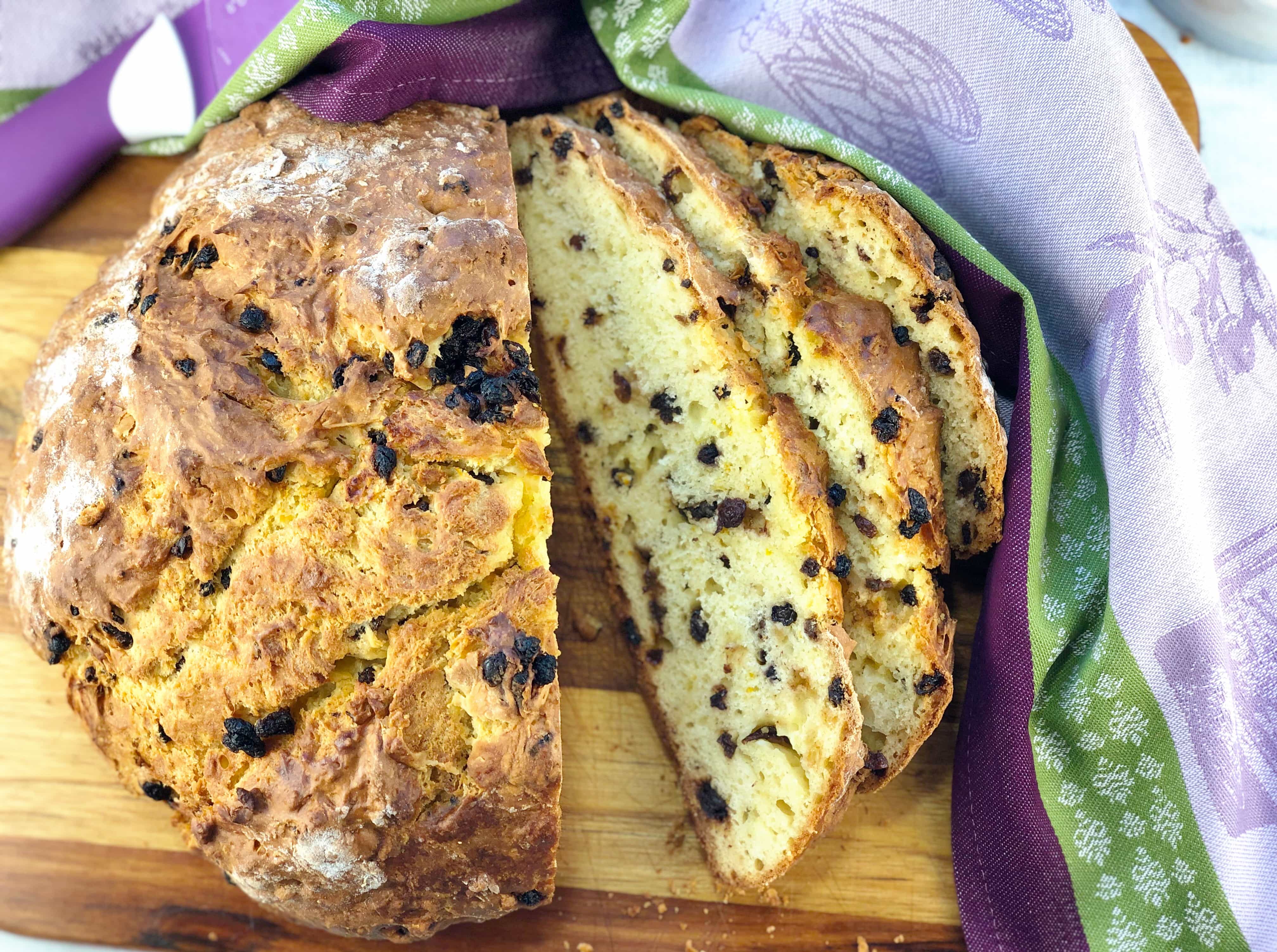Irish Soda Bread with currants and orange zest Hummingbird Thyme