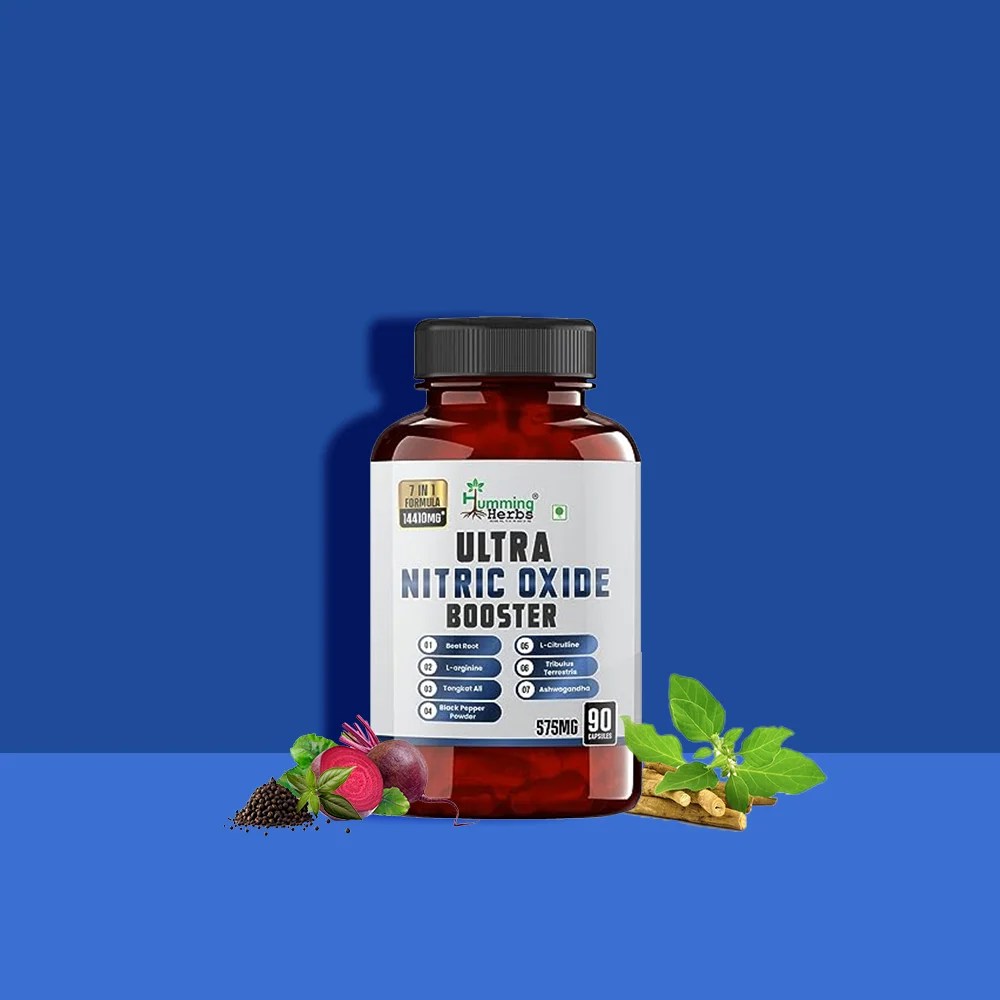 Ultra Nitric Booster 90 Capsules 7in1 Formula Humming Herbs