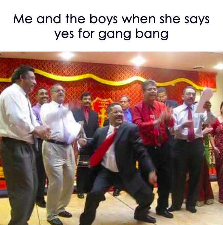 When She Says Yes For Gang Bang