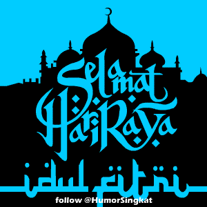 Animasi Lebaran Ucapan Selamat Hari Raya Idul Fitri Humor Singkat