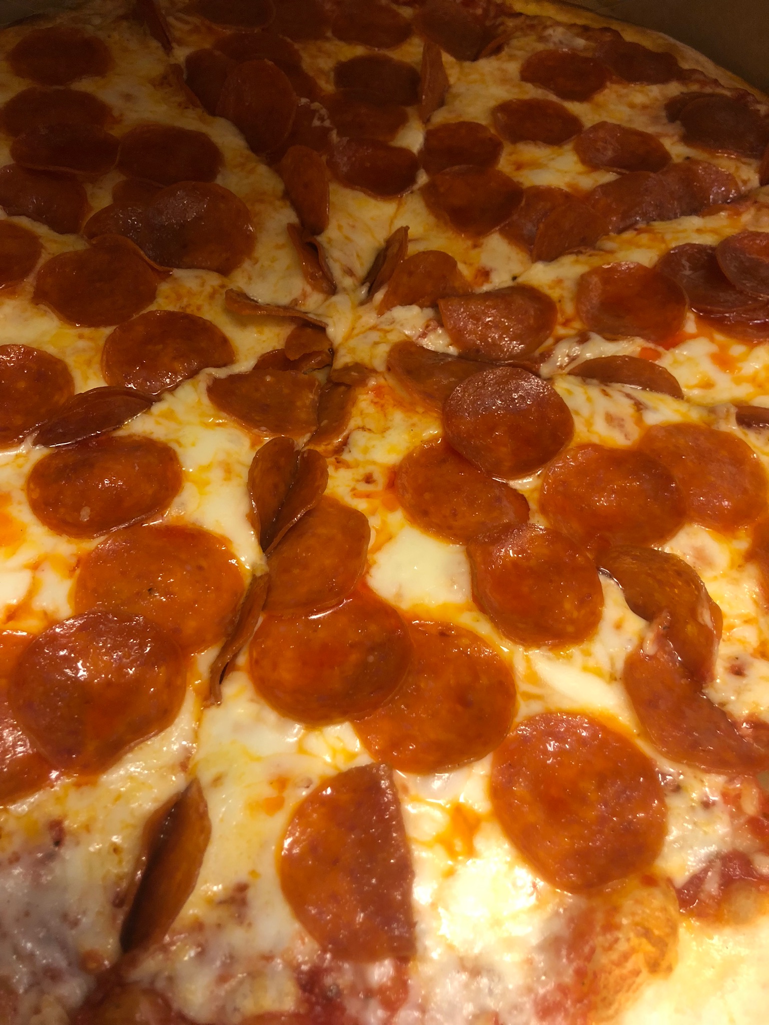 double pepperoni Authentic New York Style Hand Tossed Pizza