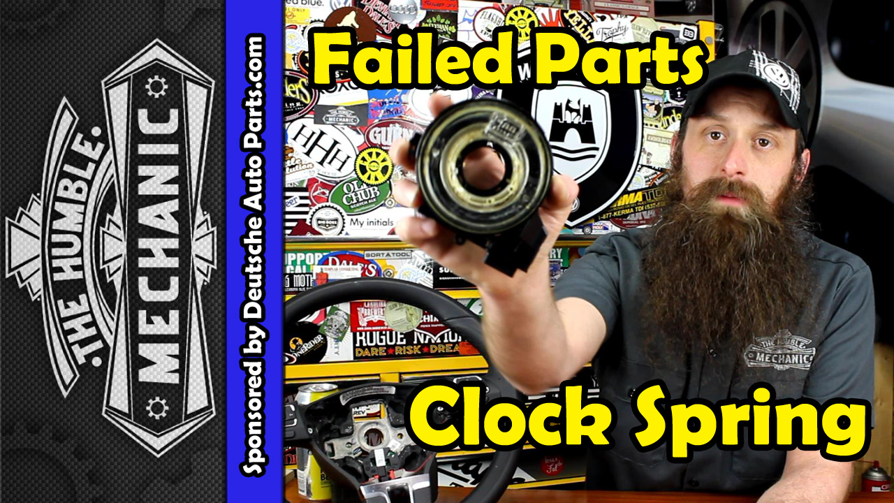 How The VW Clock Spring Fails Video Humble Mechanic