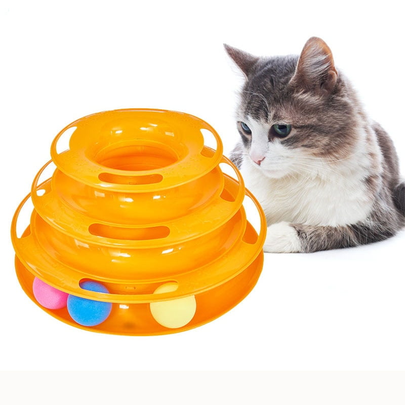 Interaktives Spielzeug für Katzen / Karussell / Swinger / Turm